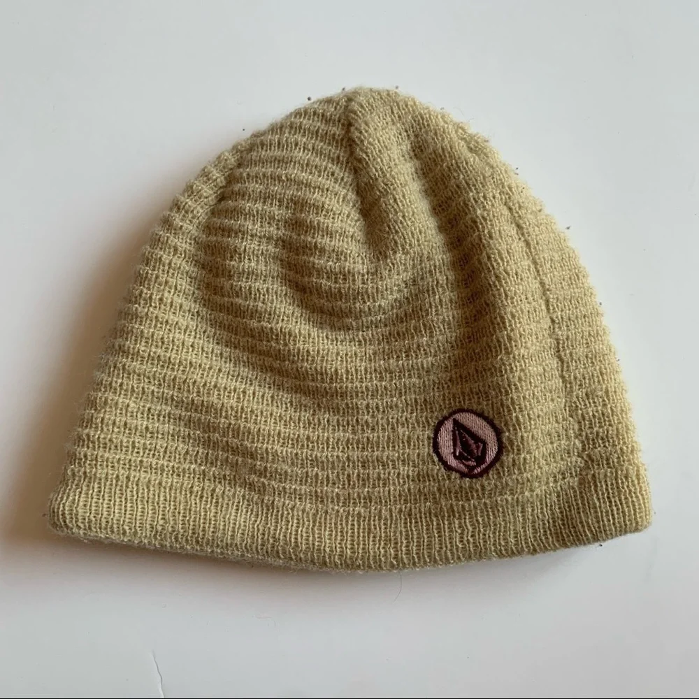 Volcom Tan Insulated Knit Beanie - Picture 2 of 6